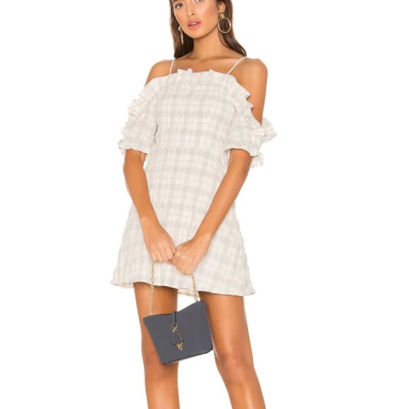 Tularosa Dresses & Skirts - Tularosa Margie Plaid Mini Dress NWT